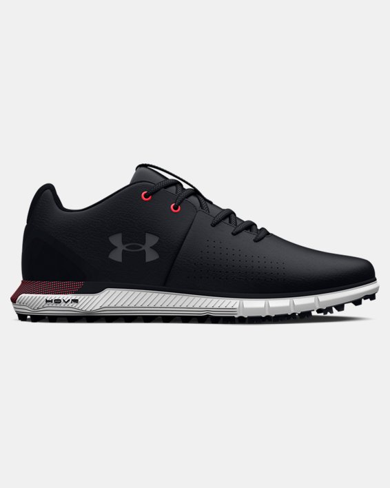 Men's UA HOVR™ Fade 2 Spikeless Golf Shoes, Black, pdpMainDesktop image number 0